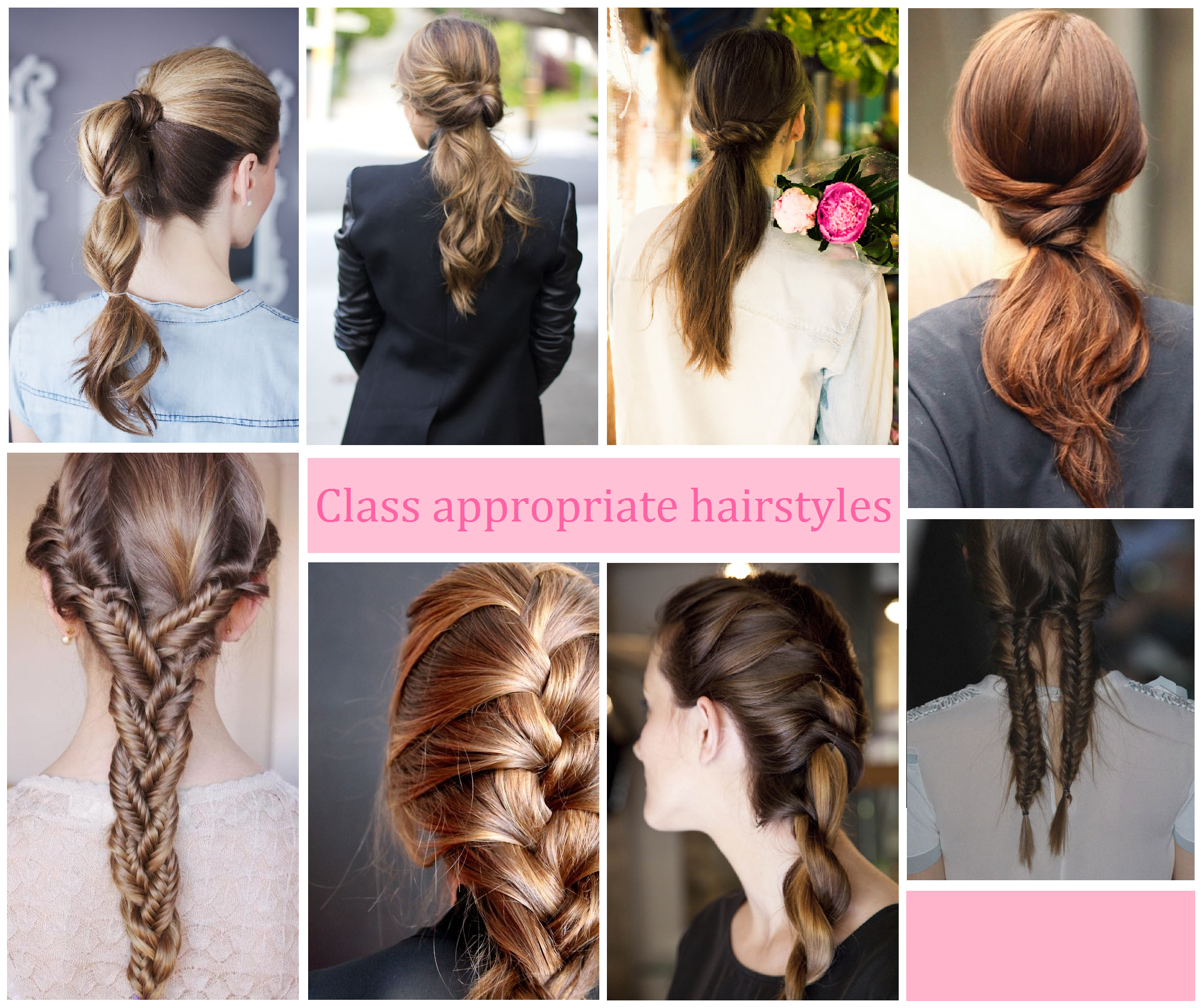 Easy Hairstyles For School Tied Up Haircuts